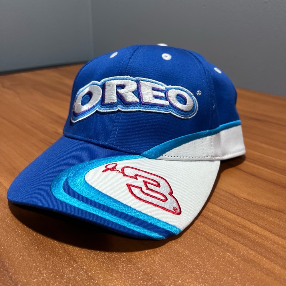 Dale Earnhardt Jr #3 Oreo Racing Authentic Hat Cap Blue NASCAR Strapback